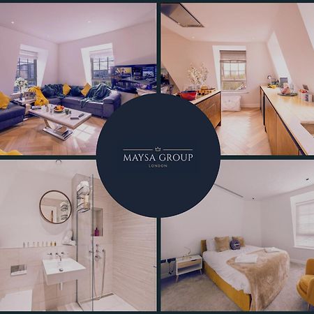 Elegant 3-Bedroom Penthouse In Marble Arch 70 Лондон Екстер'єр фото