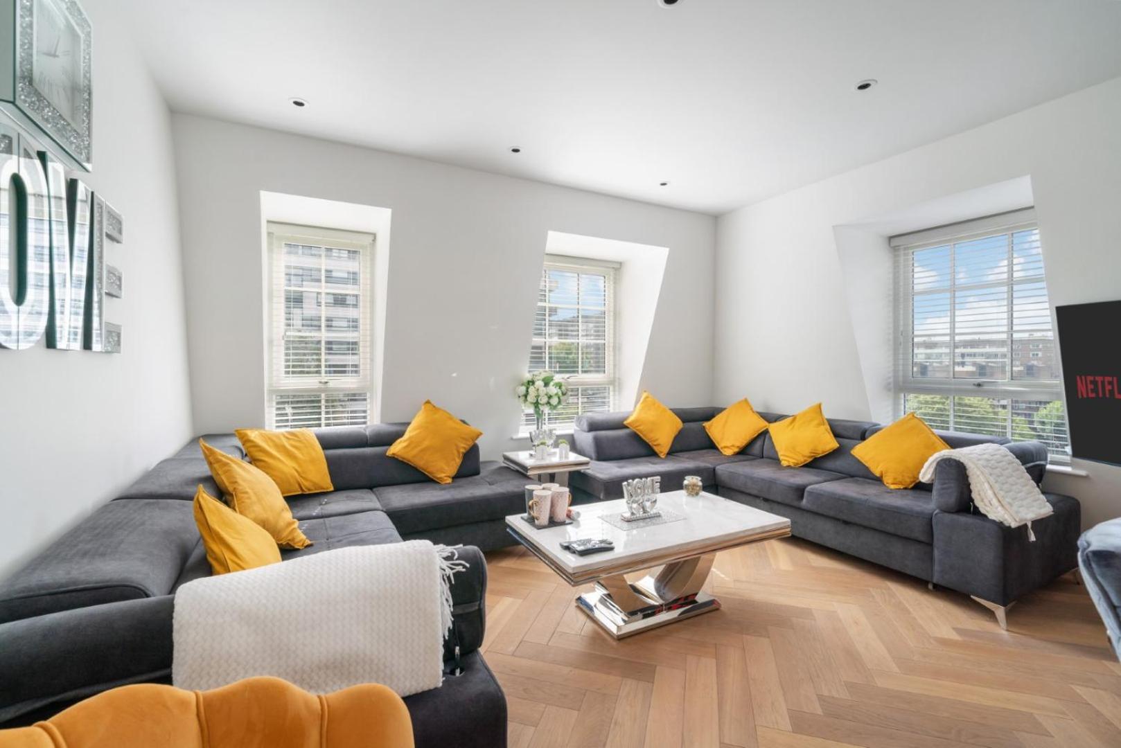 Elegant 3-Bedroom Penthouse In Marble Arch 70 Лондон Екстер'єр фото
