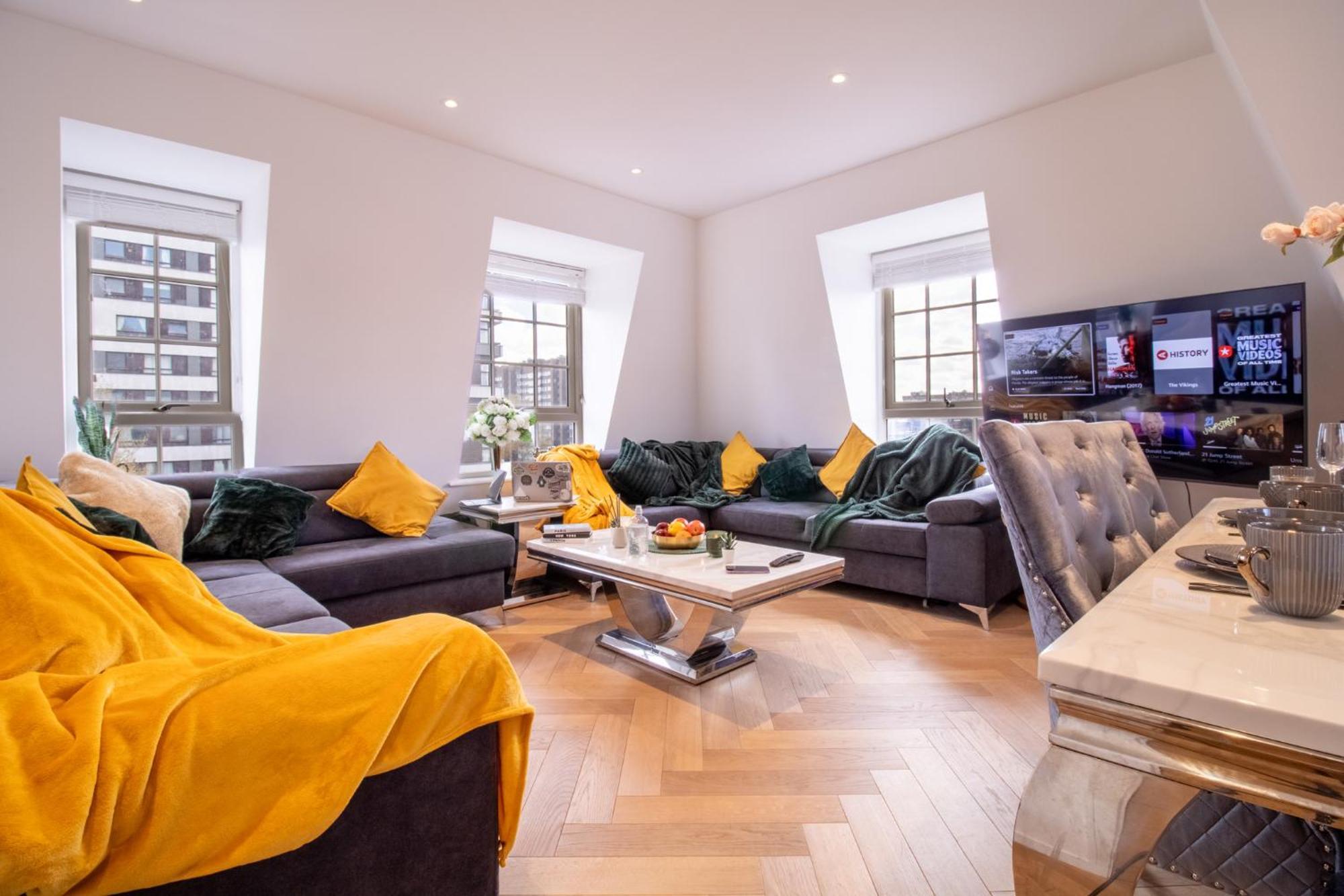 Elegant 3-Bedroom Penthouse In Marble Arch 70 Лондон Екстер'єр фото